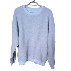Outdoor Voices MegaFleece Crewneck Pullover - Women's Blue Wool Blend Size XXL